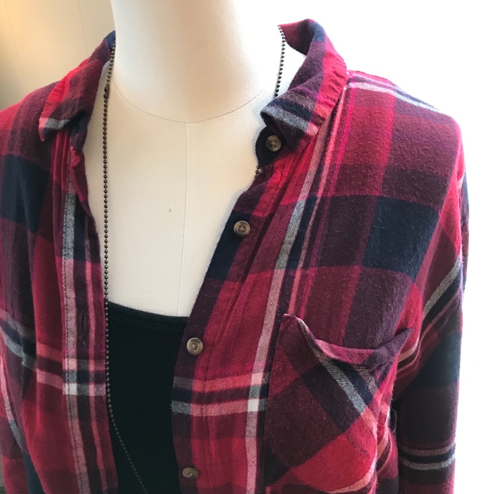 Red/Blue Flannel - Picture 2 of 4